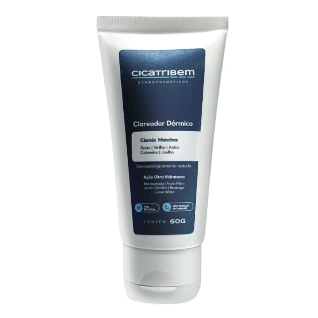 Cicatribem Clareador Dérmico 60g – Hidratante Uniformizador e Revitalizante Facial e Corporal