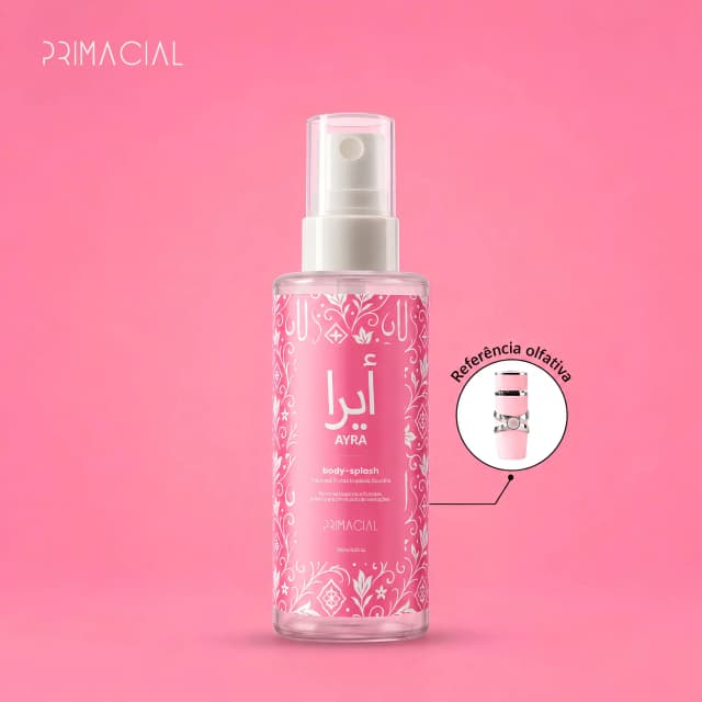 Body Splash Árabe Ayra 100ml by Primacial - Perfume Floral Gourmand