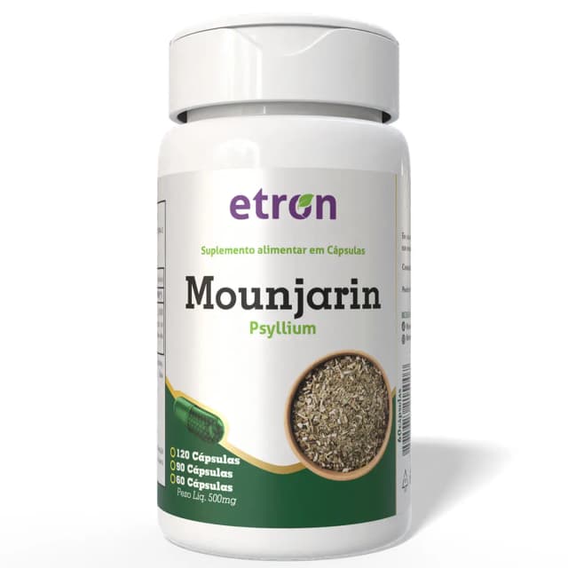 Mounjarin Psyllium 60/90 e 120 Caps - Etron