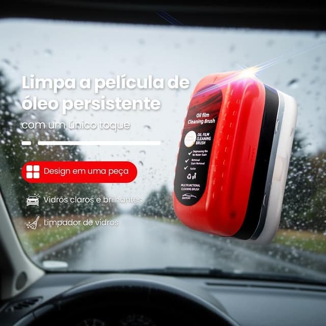 120ml Limpador De Vidro Esponja Automotiva Escova De Limpeza Para-Brisa Óleo Filme Agente De Polimento Anti Mancha Limpa-Para-Brisas De Carro Acessórios Para Detalhamento Automotivo