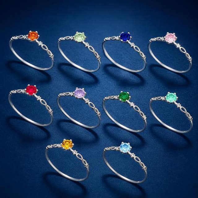 Anel Feminino Princesa Prata 925 Legítima com Pedra Central Brilhante Prata de Verdade Garantia Eterna + Certificado