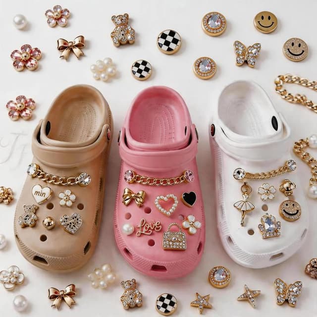 Babuche Feminina EVA com Enfeites de Strass e Pérolas - Chinelo Tamanco Confortável,Macio e Respirável para Praia e Piscina Cano curto, antiderrapante e muito confortável