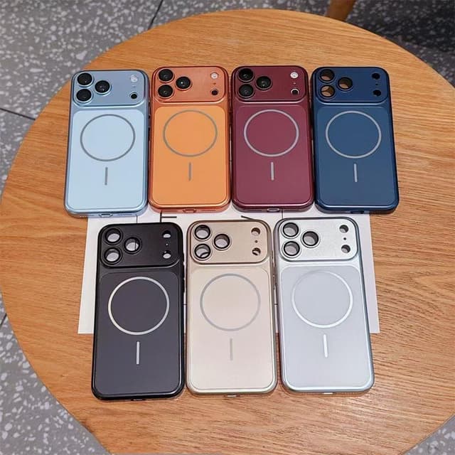 Capa Transformadora Visual iPhone 18 Pro Max, Compatível iPhone 13 até 18 Pro, Case MagSafe com Proteção de Lentes