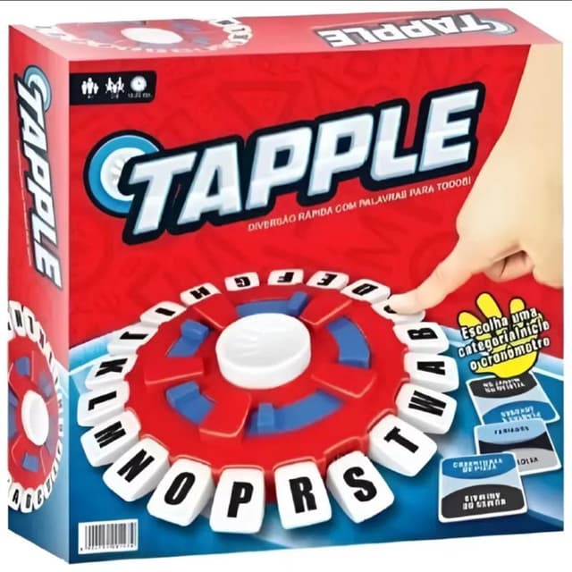 Jogo Tabuleiro 10 Segundos Educativo Vermelho/Azul