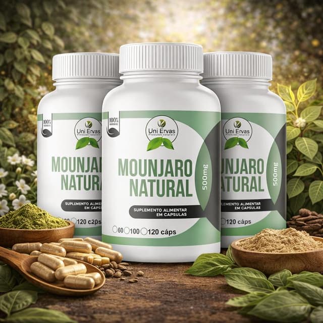 SUPLEMENTO NATURAL M0NJARU NATURAL SUPLEMENTO - 120 CAPSULAS 500MG