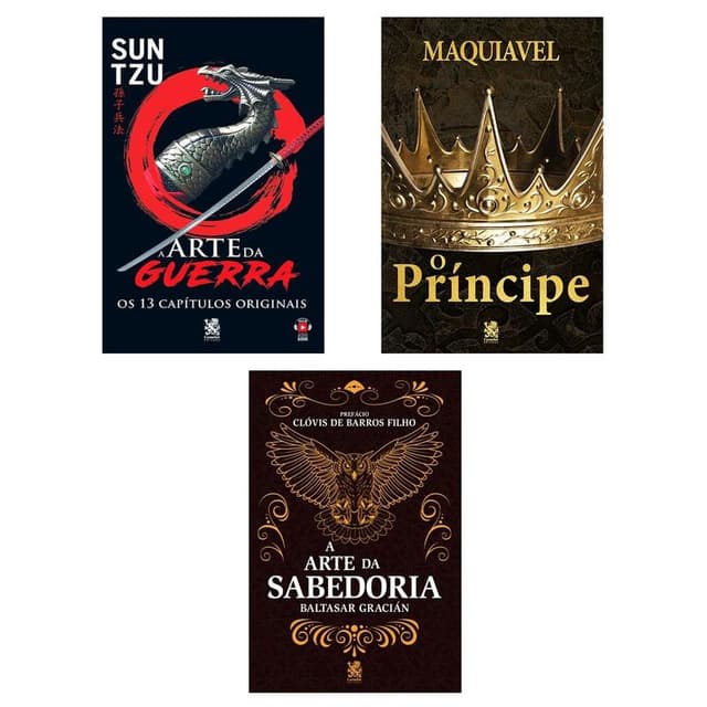 Combo Estratégia - Kit com 3 Livros