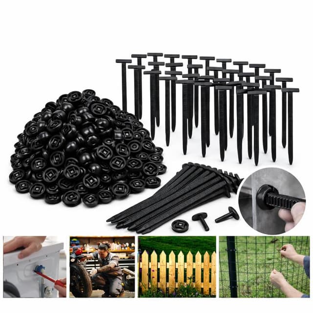 Kit 100 Unidades De Abraçadeiras Com Travamento Automático Fivela Universal De Nylon Multifuncional
