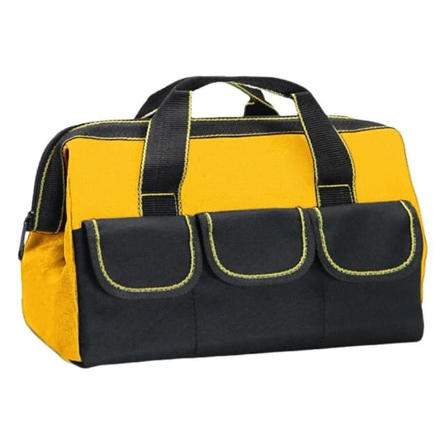 Bolsa para Ferramentas 13" Impermeável Reforçada Multifuncional Reforma Eletricista Carpinteiro Mecânico Hobby Uso Geral