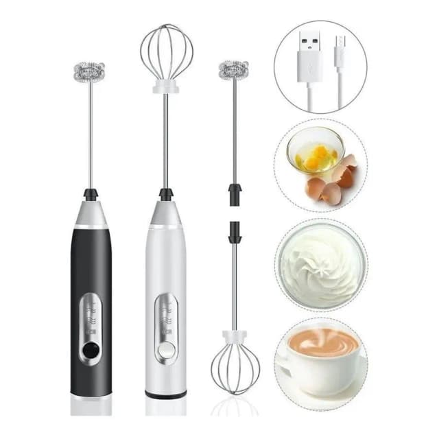 Mixer Batedor Misturador Mixer Elétrico Para Bebidas Leite Café Clara de Ovos Envio Imediato!!!