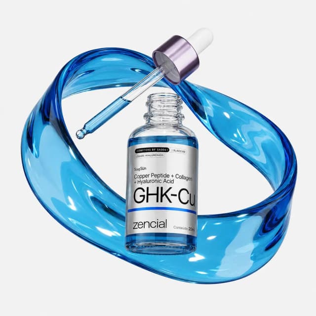 Zencial Envy Skin GHK-CU - Sérum com Peptídeos de Cobre Colágeno e Ácido Hialurônico 30ml