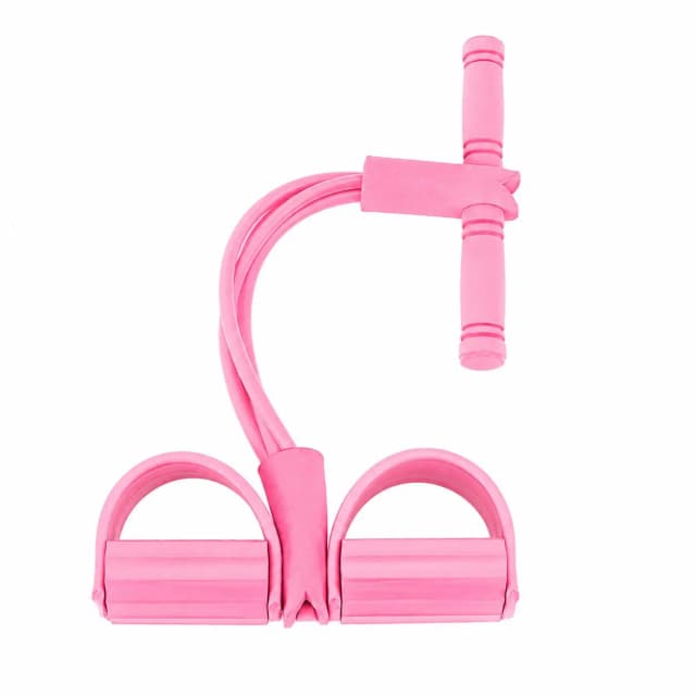 Elástico Extensor com Pedal para Exercícios Fitness Pilates Musculação Treinamento